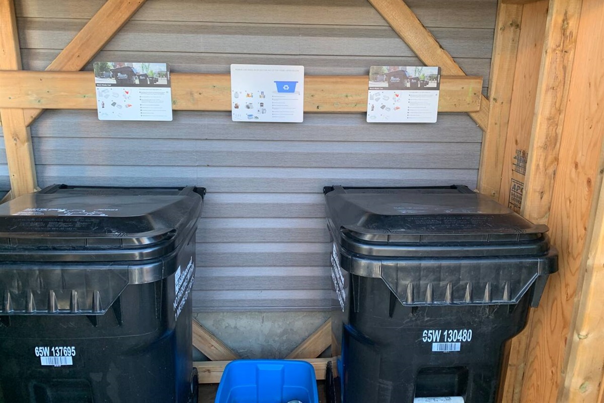 DRAGON FLY INN ECO CENTER. REDUCE, RE-USE AND RECYCLE IS EASY TO SAY, BUT HARDER TO DO. WE NEED YOUR HELP!PLEASE BRING DOWN YOUR GARBAGE RECYCLEABLES AND SEPERATE INTO BINS PROVIDED.