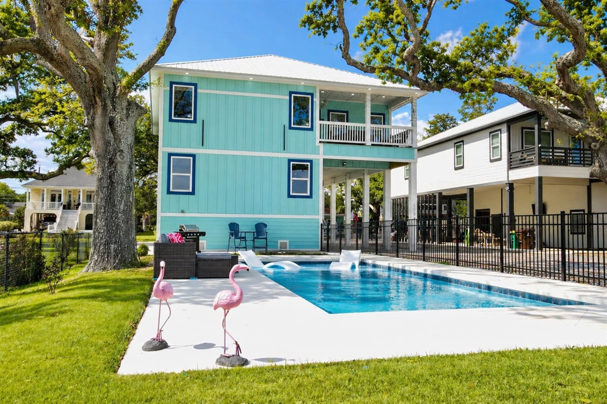 A perfect place to cool off and enjoy the view all day.