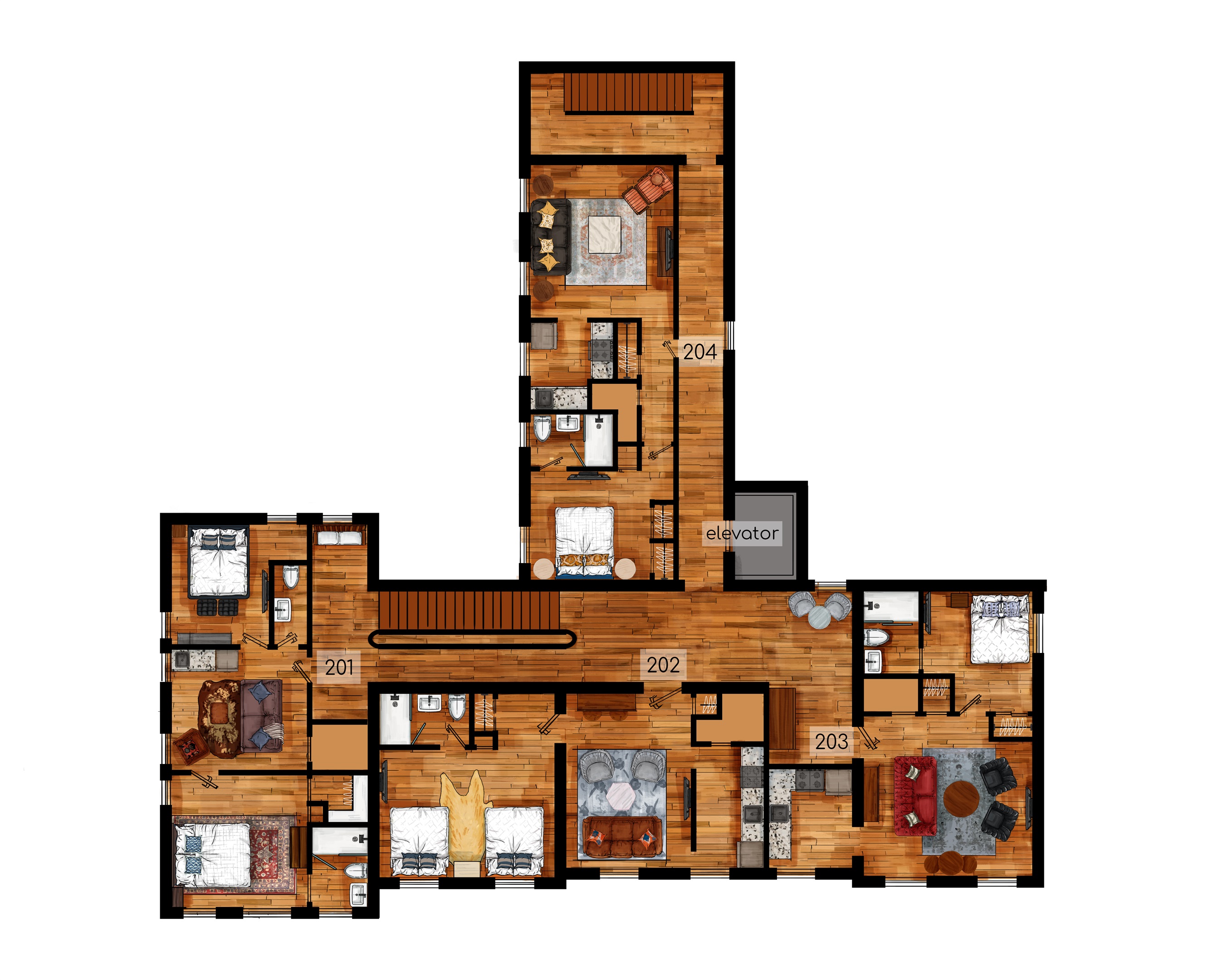 2nd Floor Layout