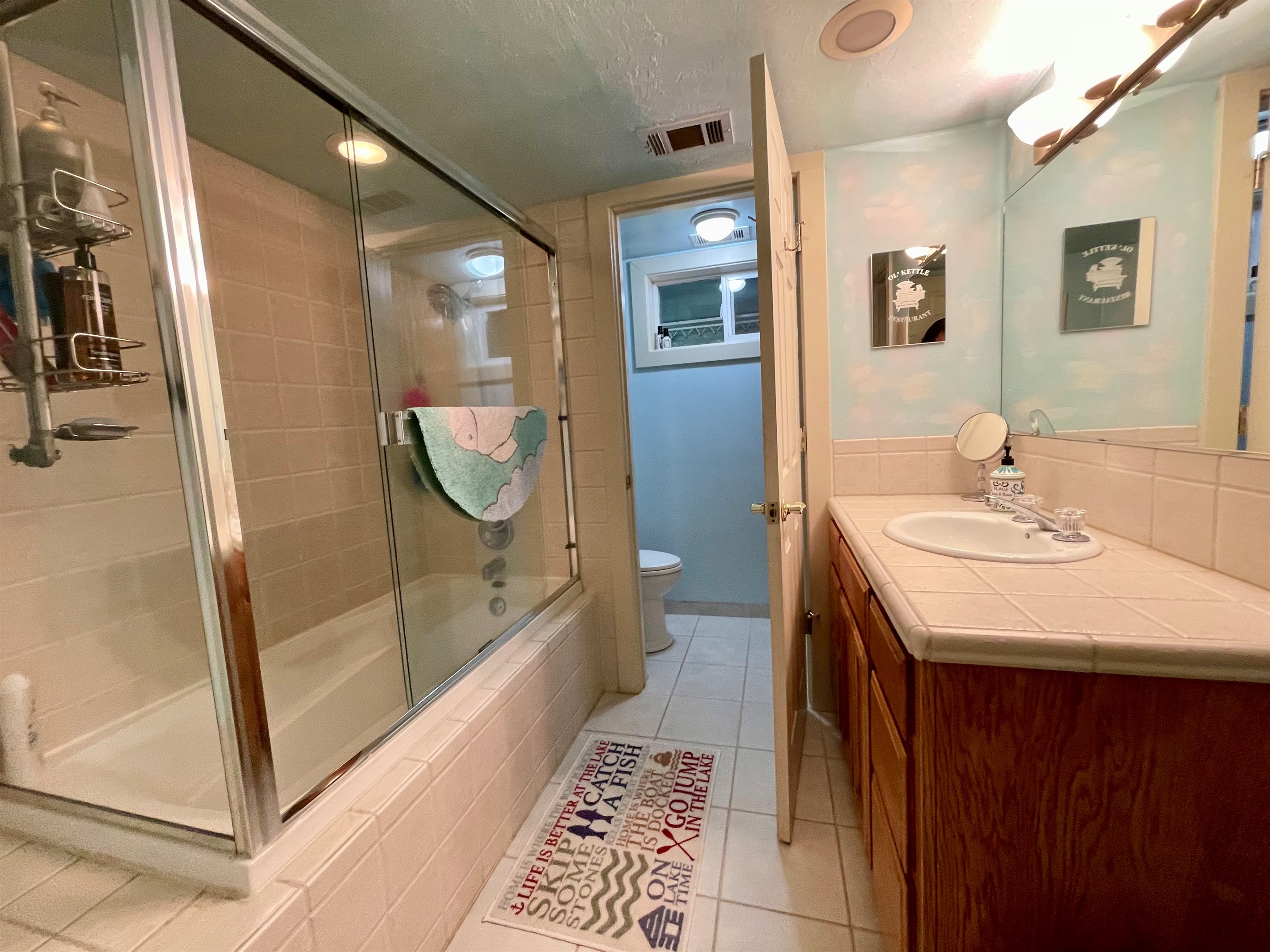 Upstairs Full Shower/Bath Combo