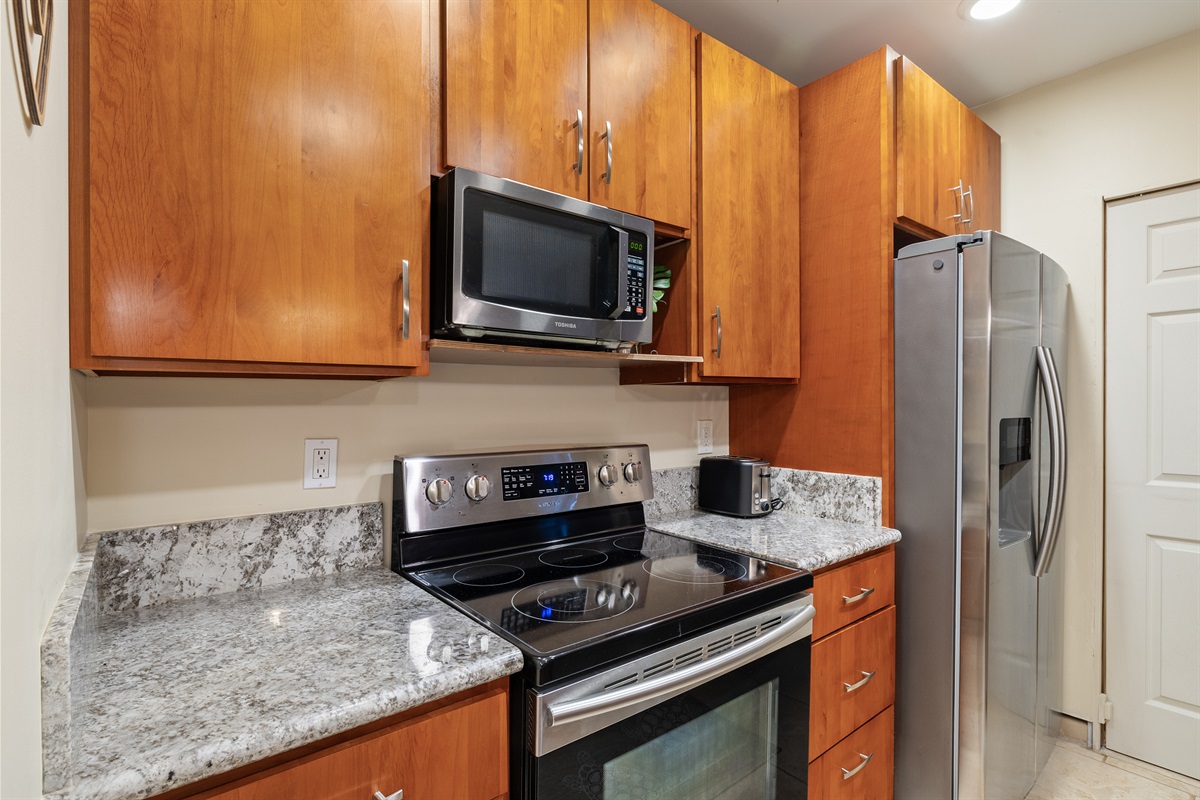 Ohana Studio kitchen