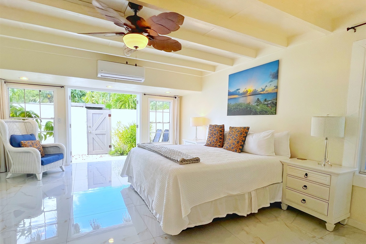 Sleep soundly in a space designed for comfort, complete with fresh linens and a relaxing atmosphere.