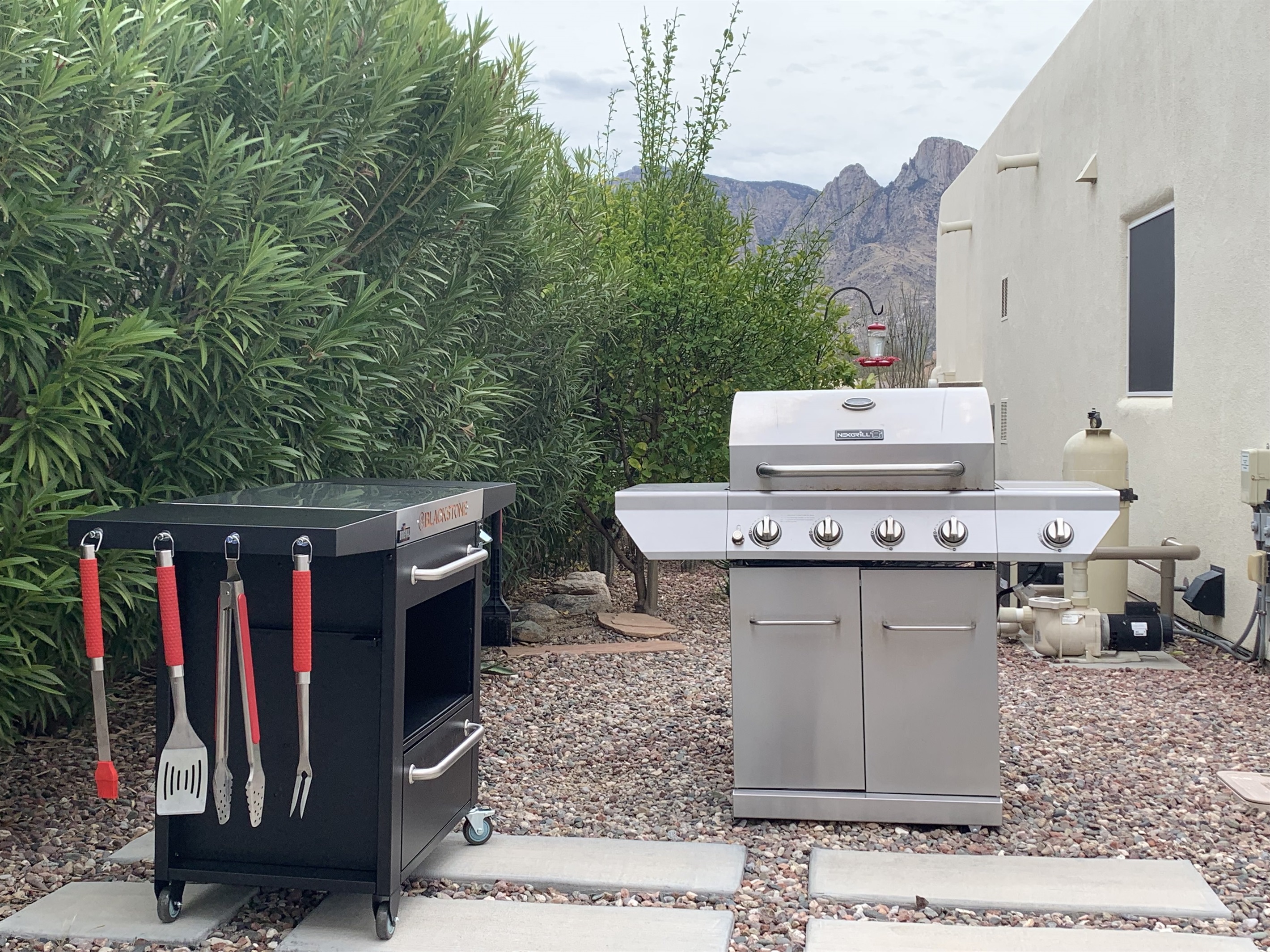 Who wouldn't want to grill dinner with this as your backdrop!