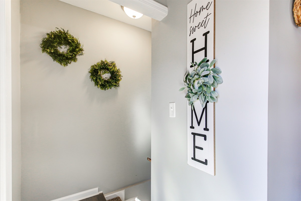 Go Downstairs for Another Large Living Space