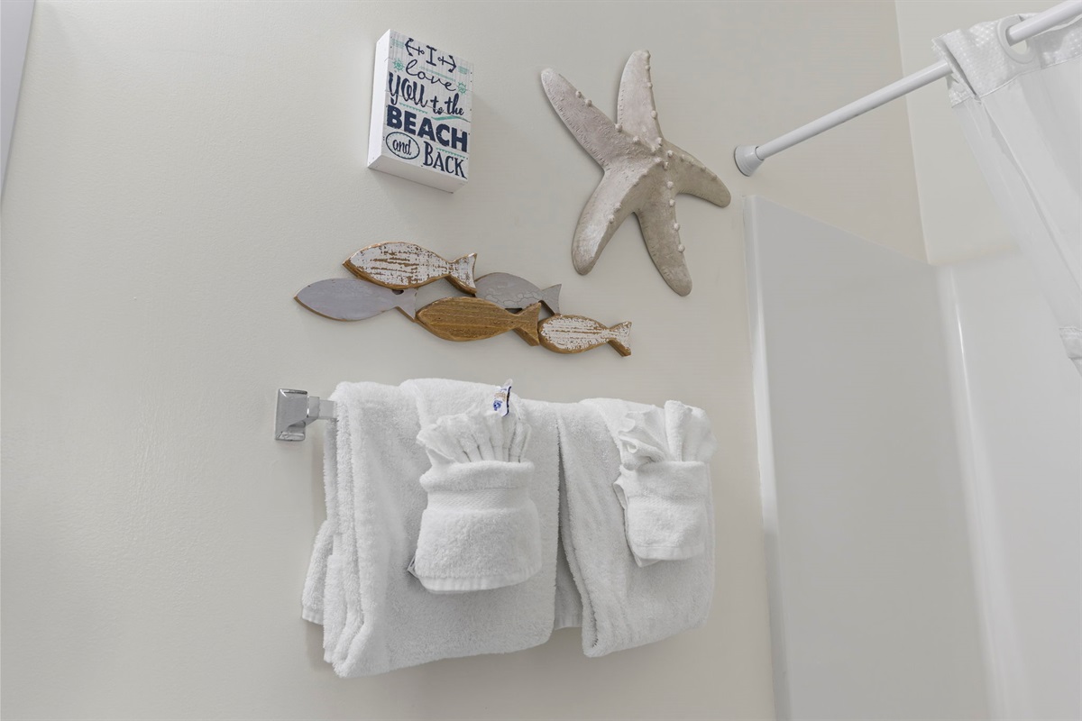 Guest Bathroom connected to Living Room