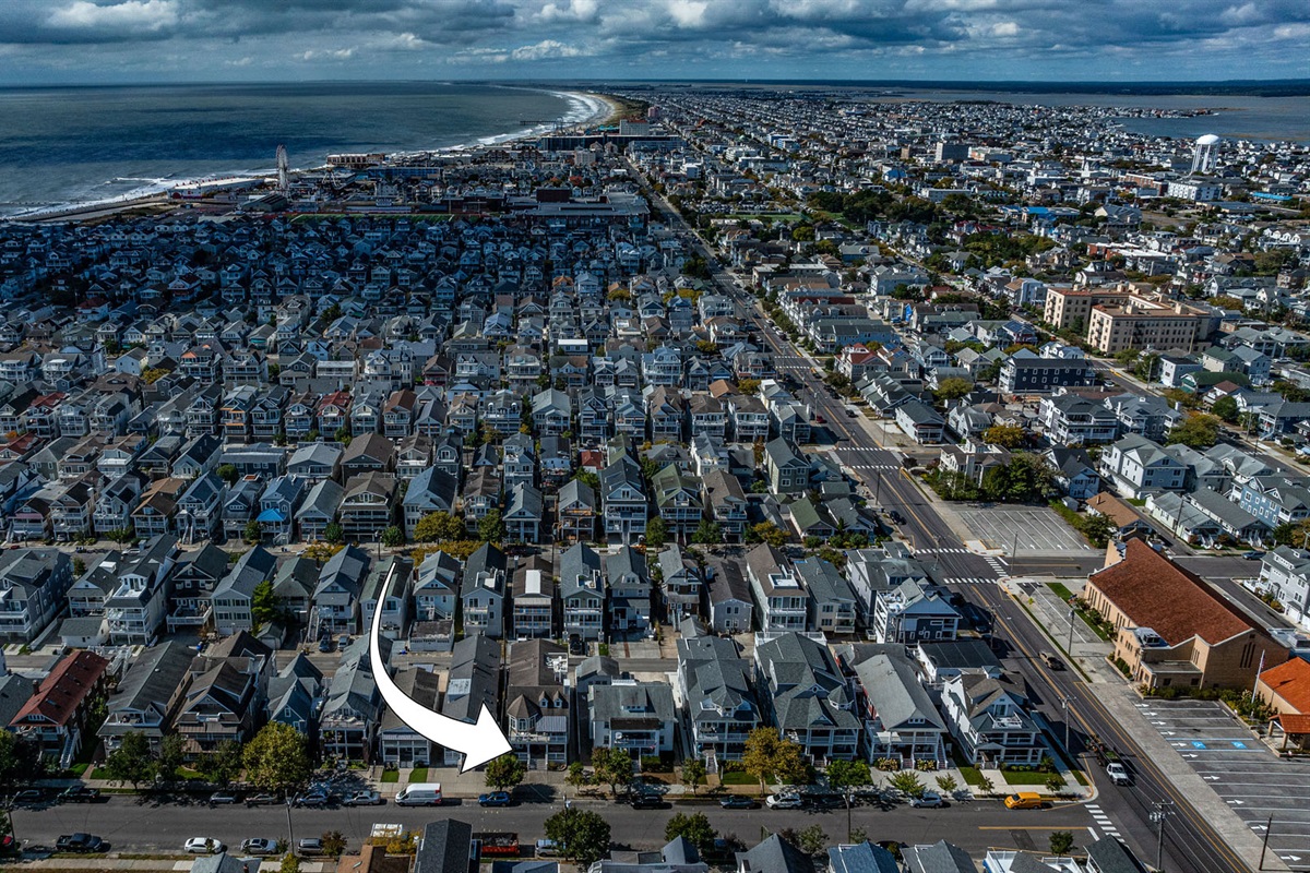 Proximity of the property to the beach