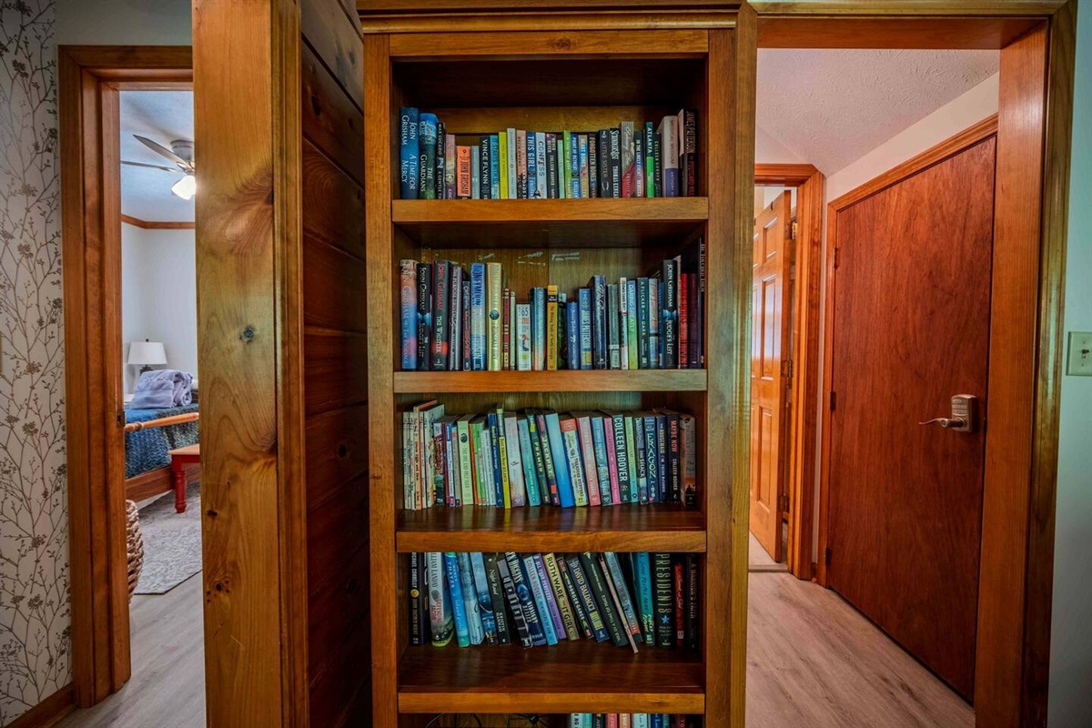 Enjoy a book during your stay!
