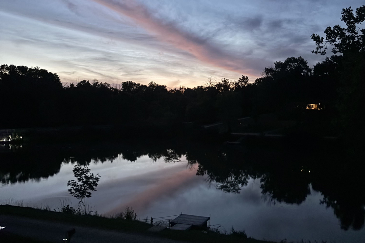 Evening at the dock