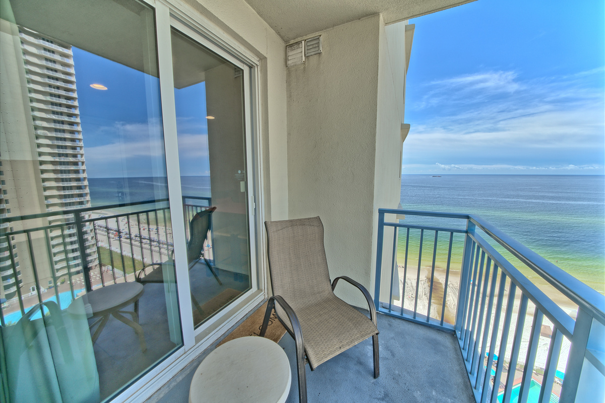 Private Balcony View from Guest Suite - View 2