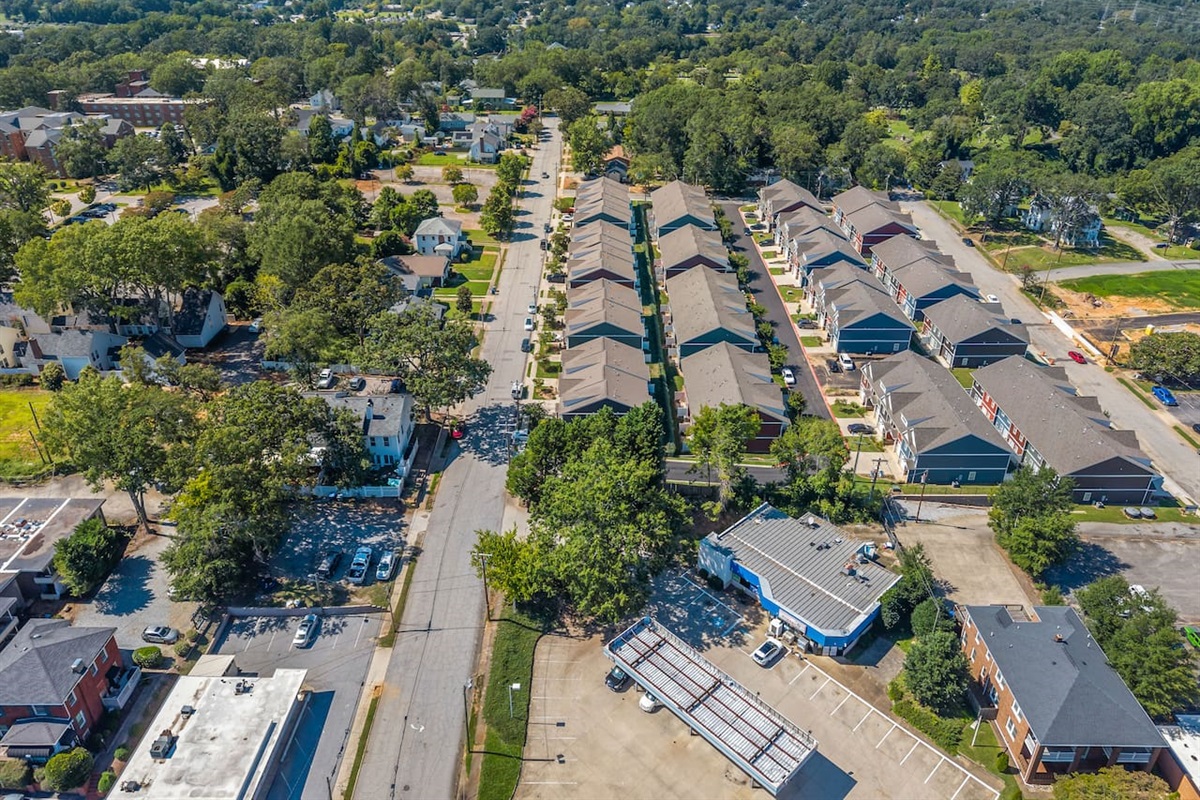 Peaceful residential setting with nearby conveniences, ideal for extended stays or vacations.