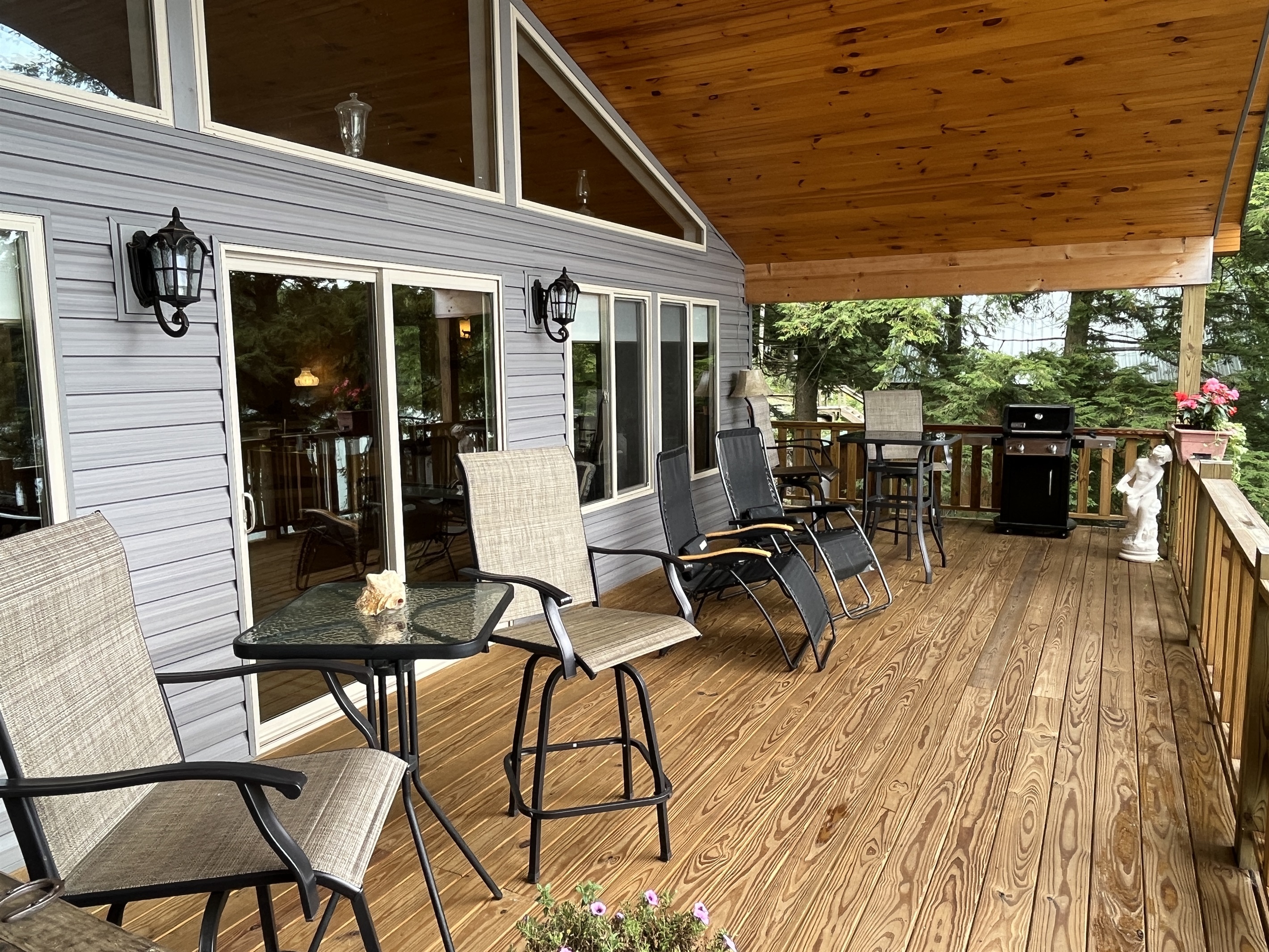 Main Level deck off great room