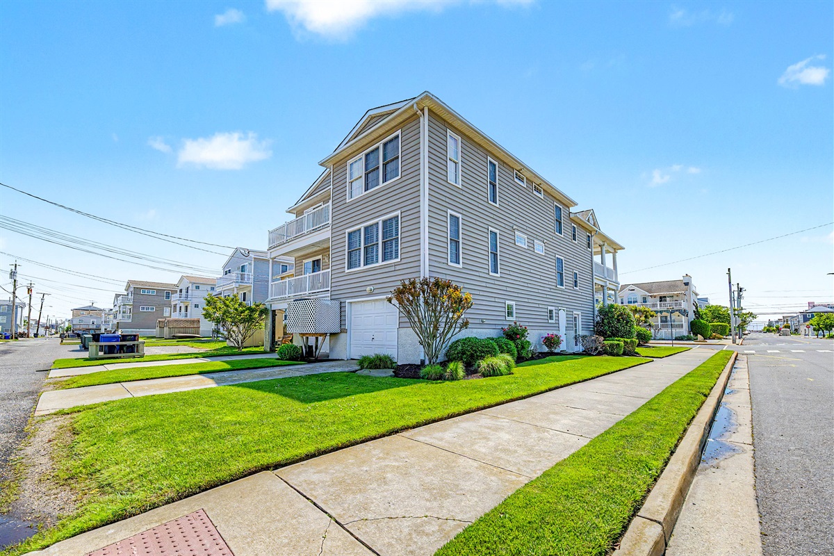 Space for 2 off-street parking spots, 1 in garage and 1 in driveway