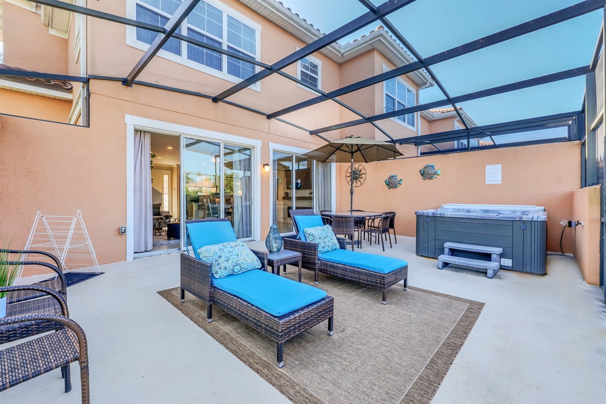 Large private lanai