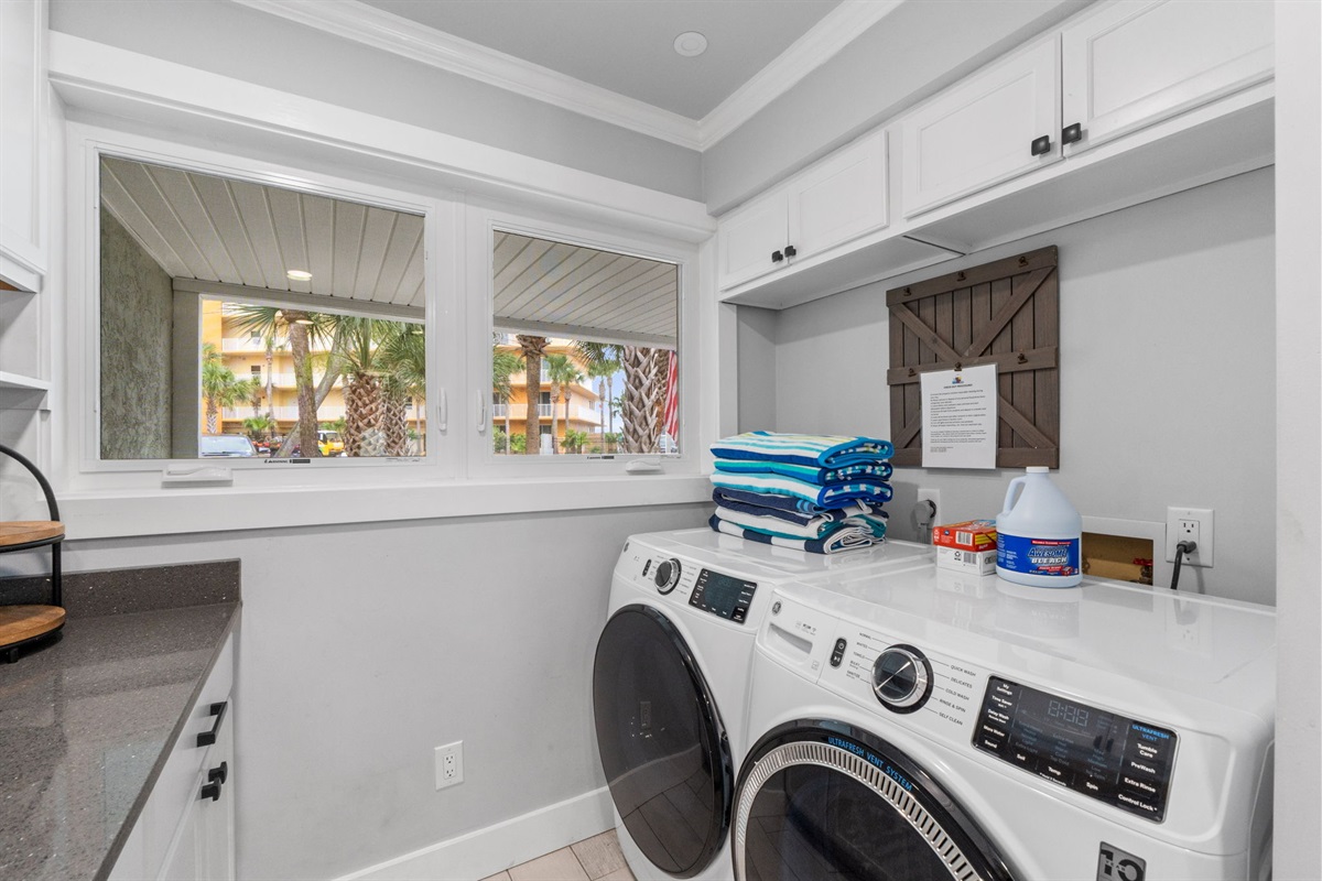 Laundry area