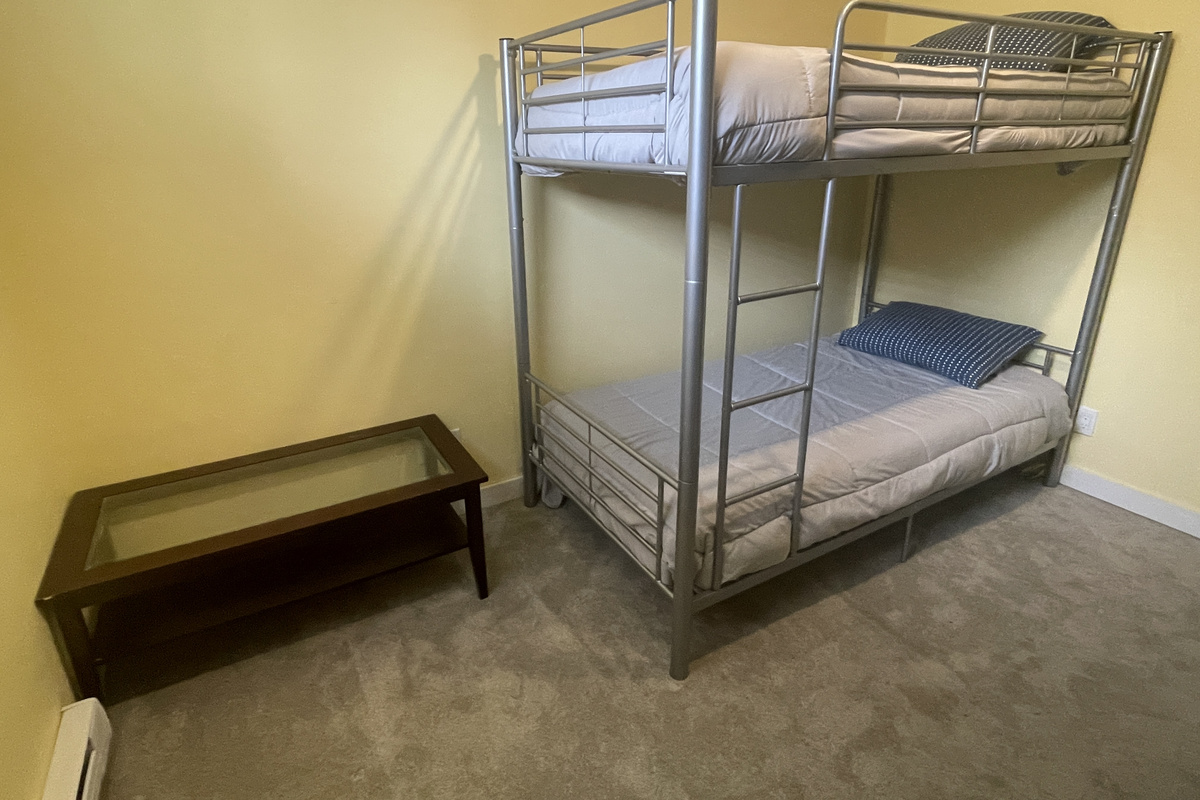 Bunkbeds in the separate Bunkhouse