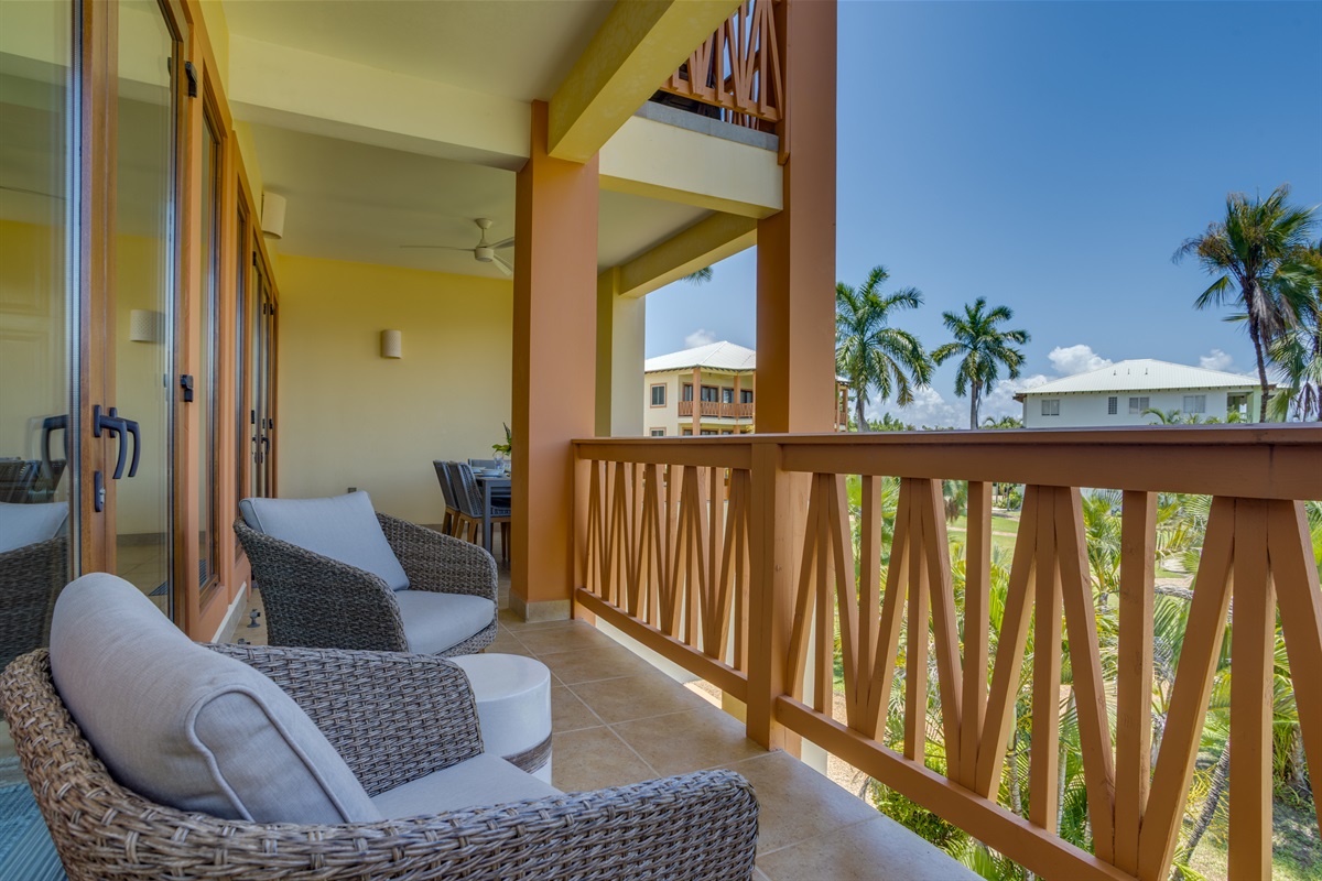 Patio Outside Bedroom 1