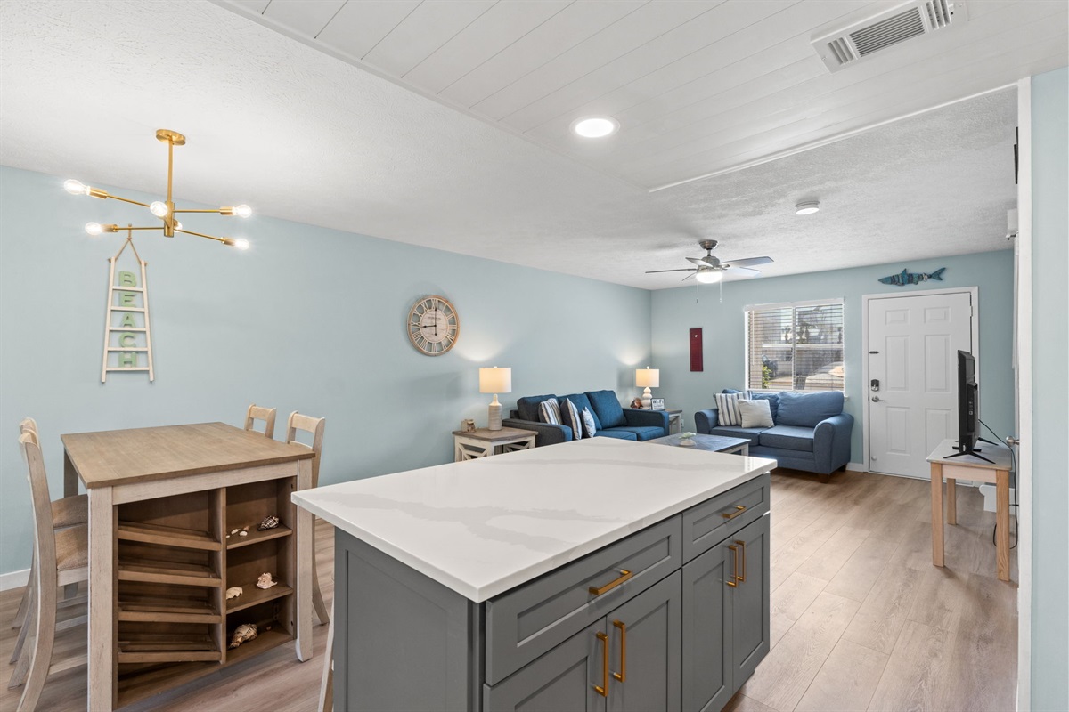Kitchen and Dining Area