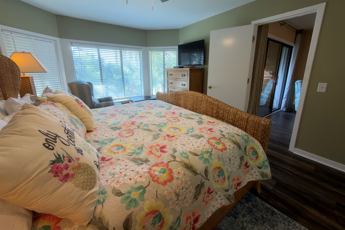 Main Bedroom With California King Bed