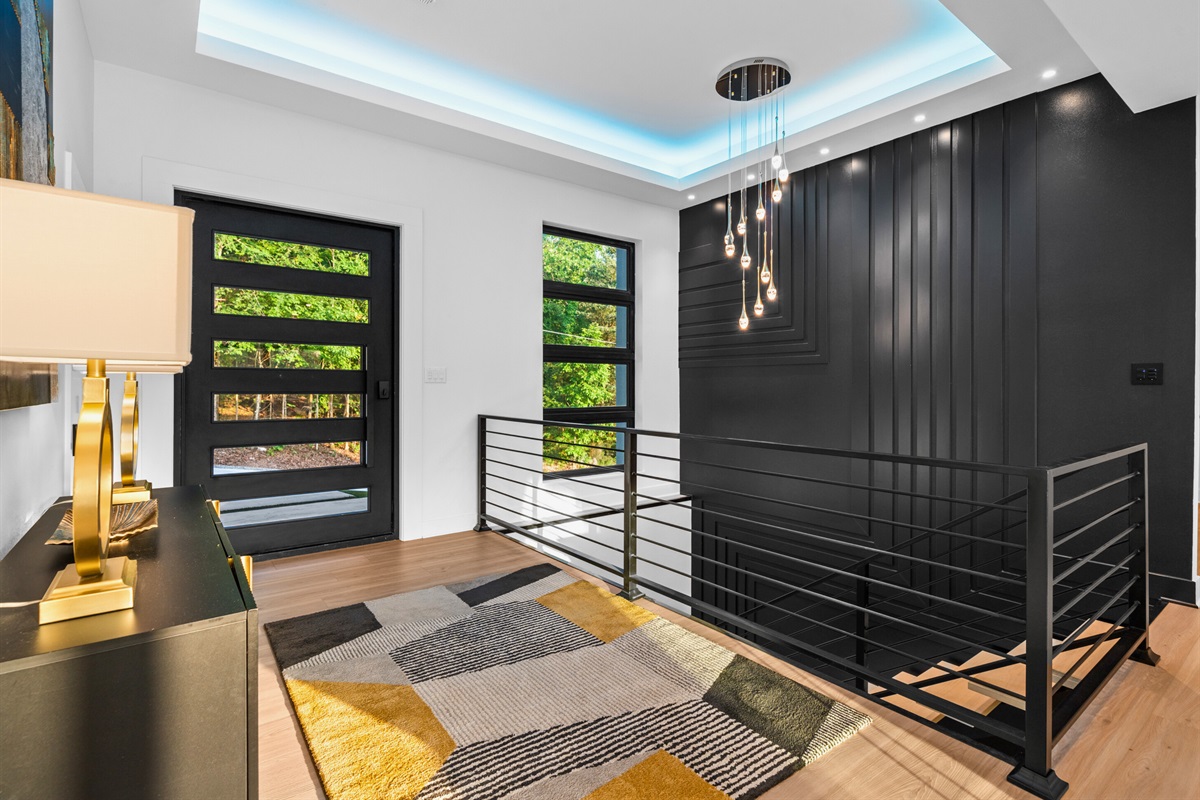 Enjoy the open and airy feel of this upper loft. A great place to gather.