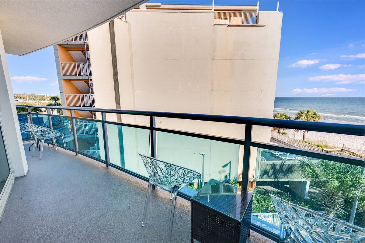 Amazing View from the Balcony!