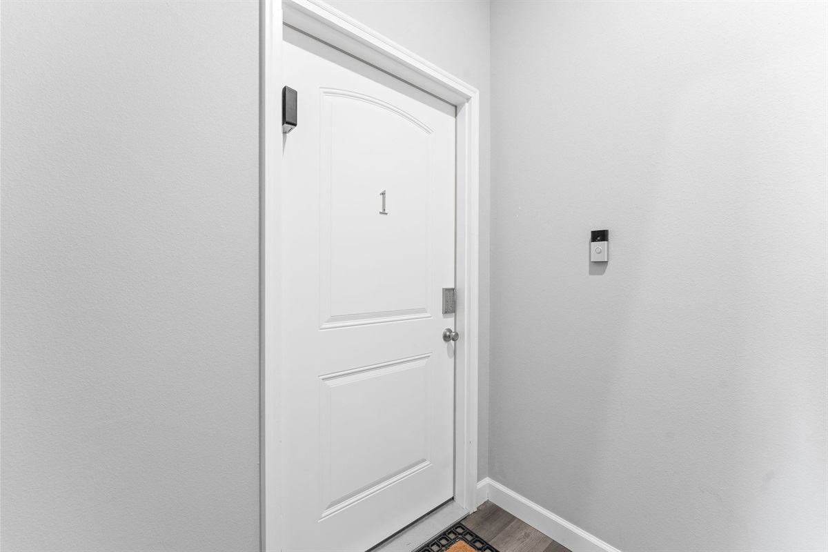 Ground floor with NO steps