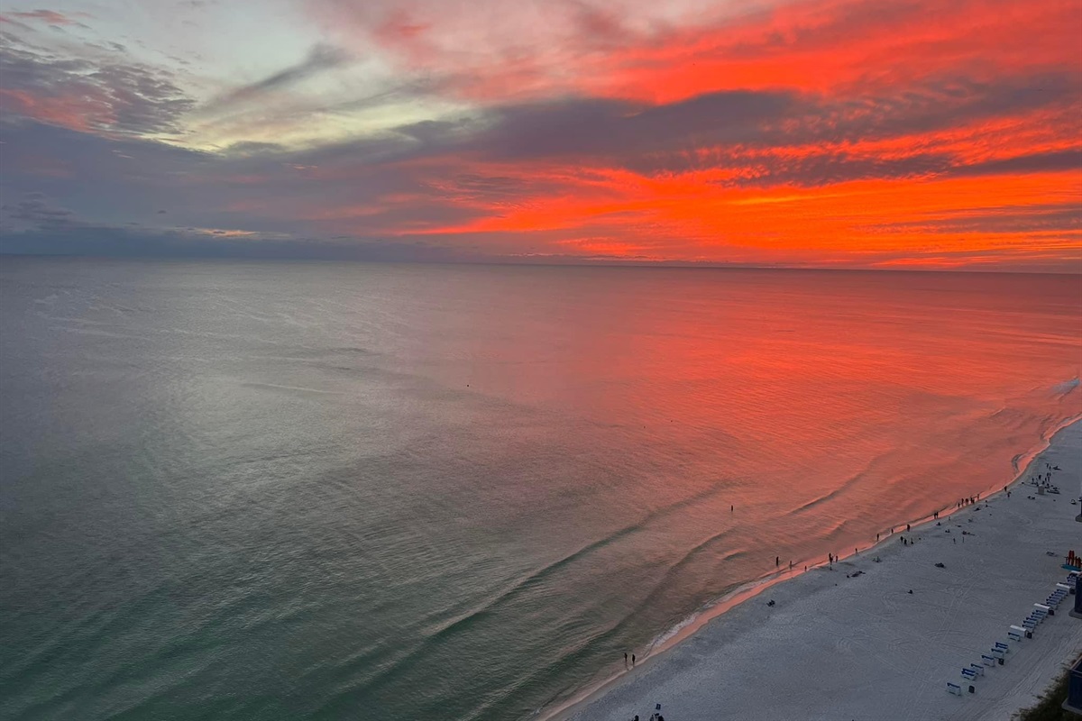 Sunset from Balcony