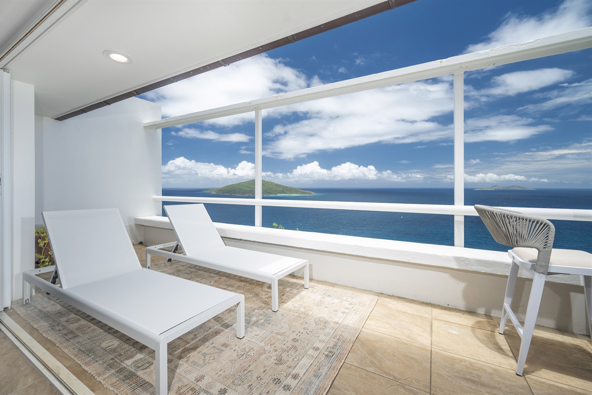 A tranquil retreat, perched high above the Caribbean Sea.