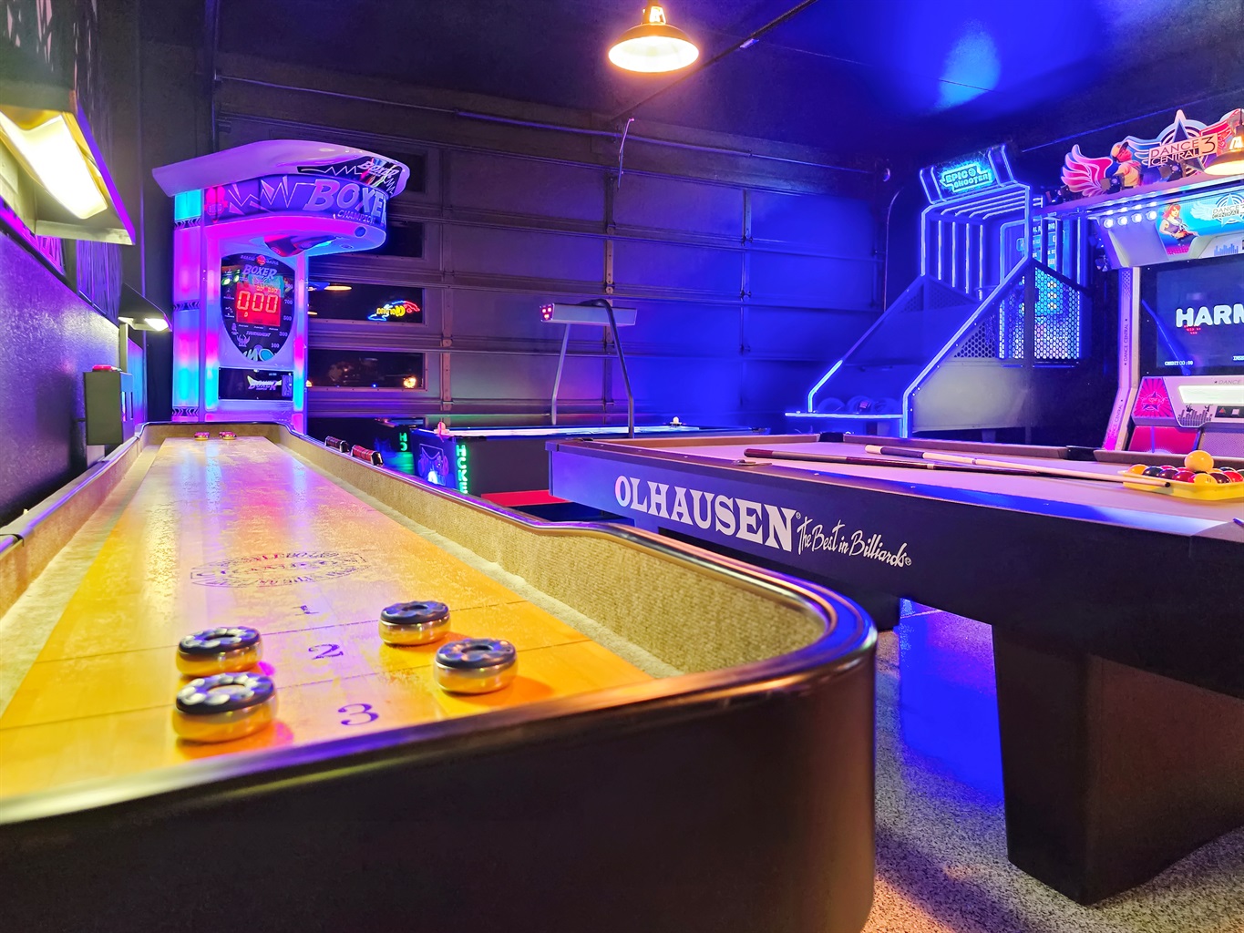 This climate-controlled game room is better than Dave & Busters!