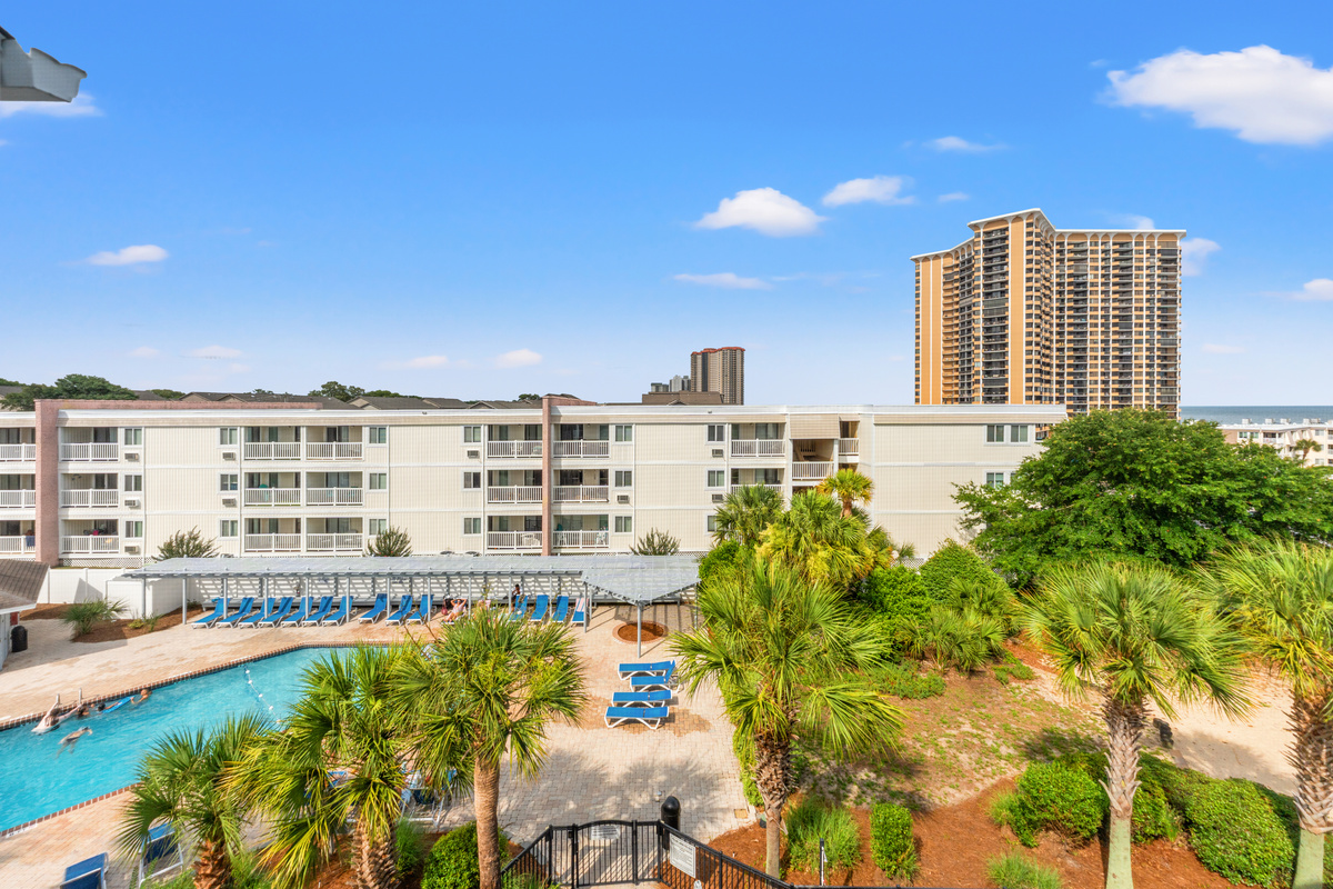 Large pool oasis