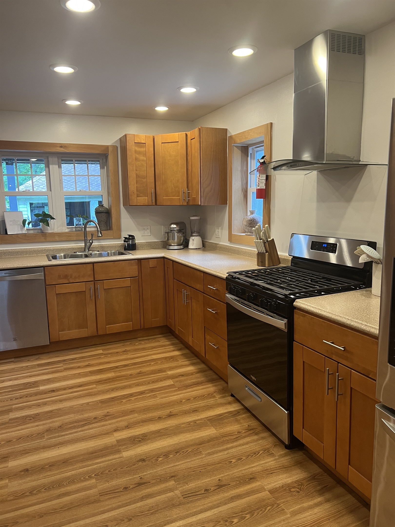 Renovated kitchen