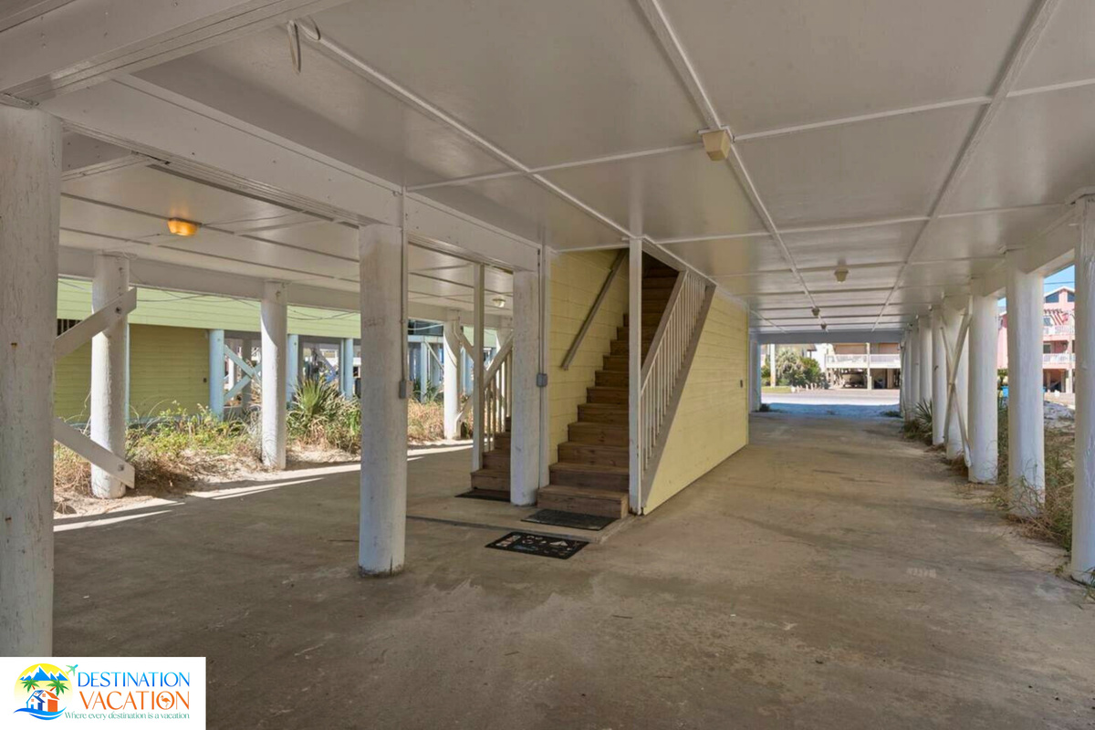 Easy-access parking makes beach days stress-free.