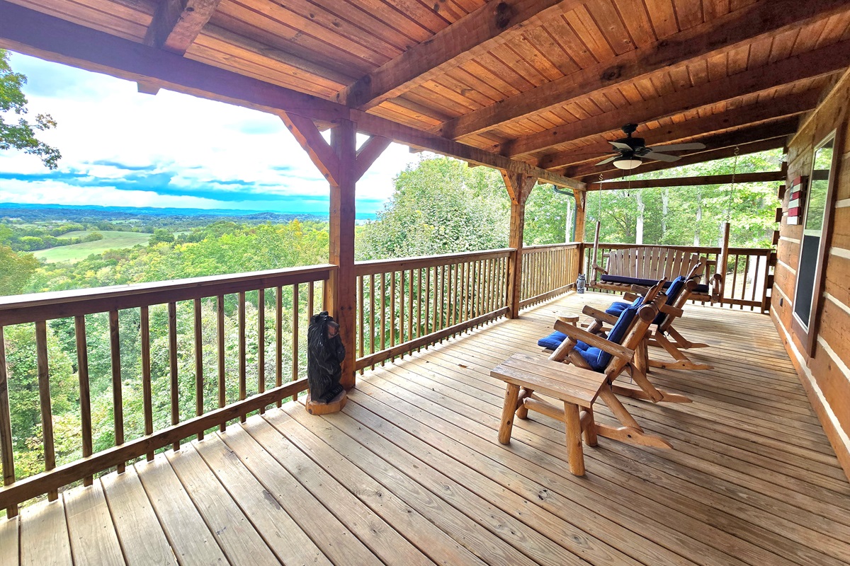 Upper Level Back Deck