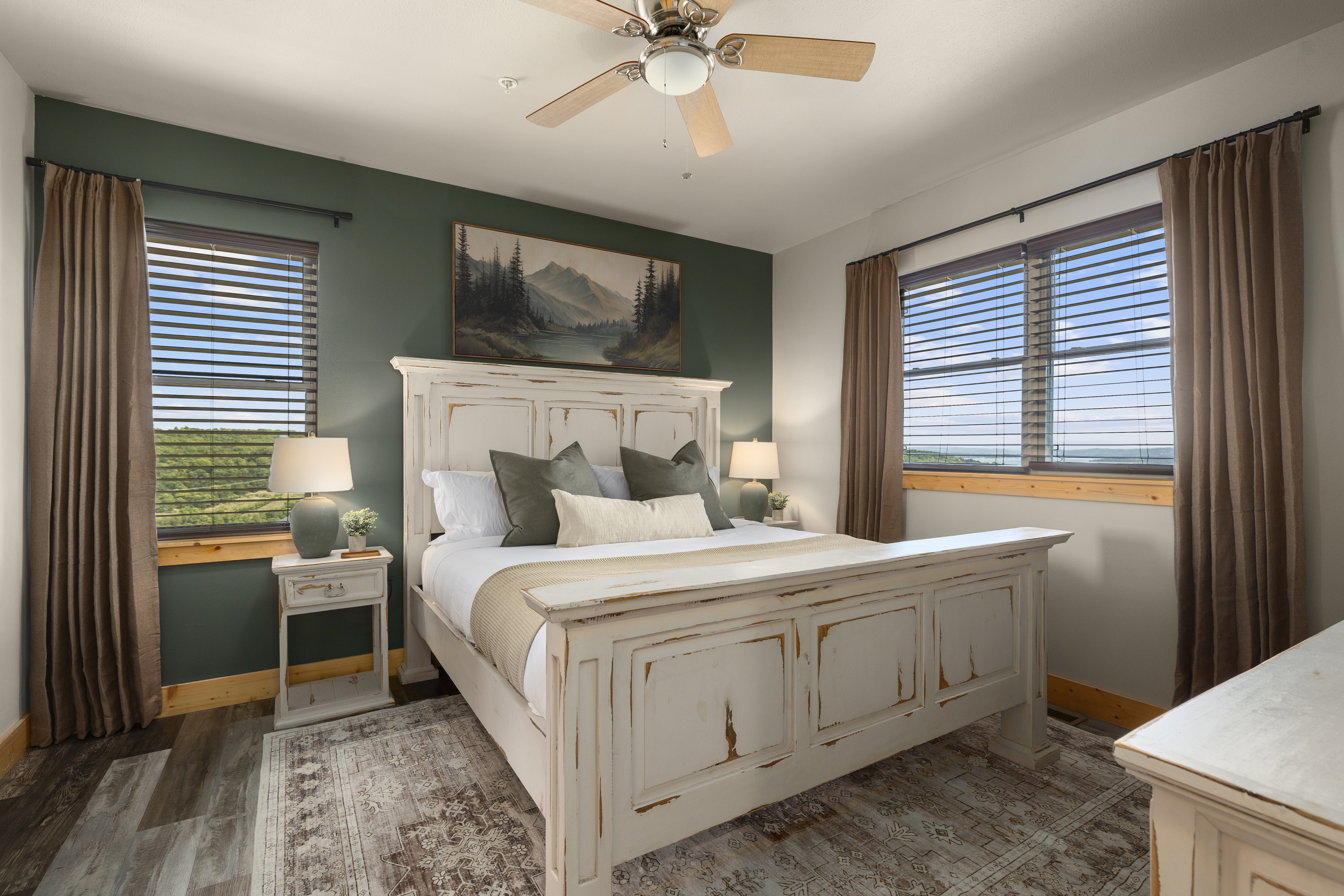 Big Cedar Bedroom/main level