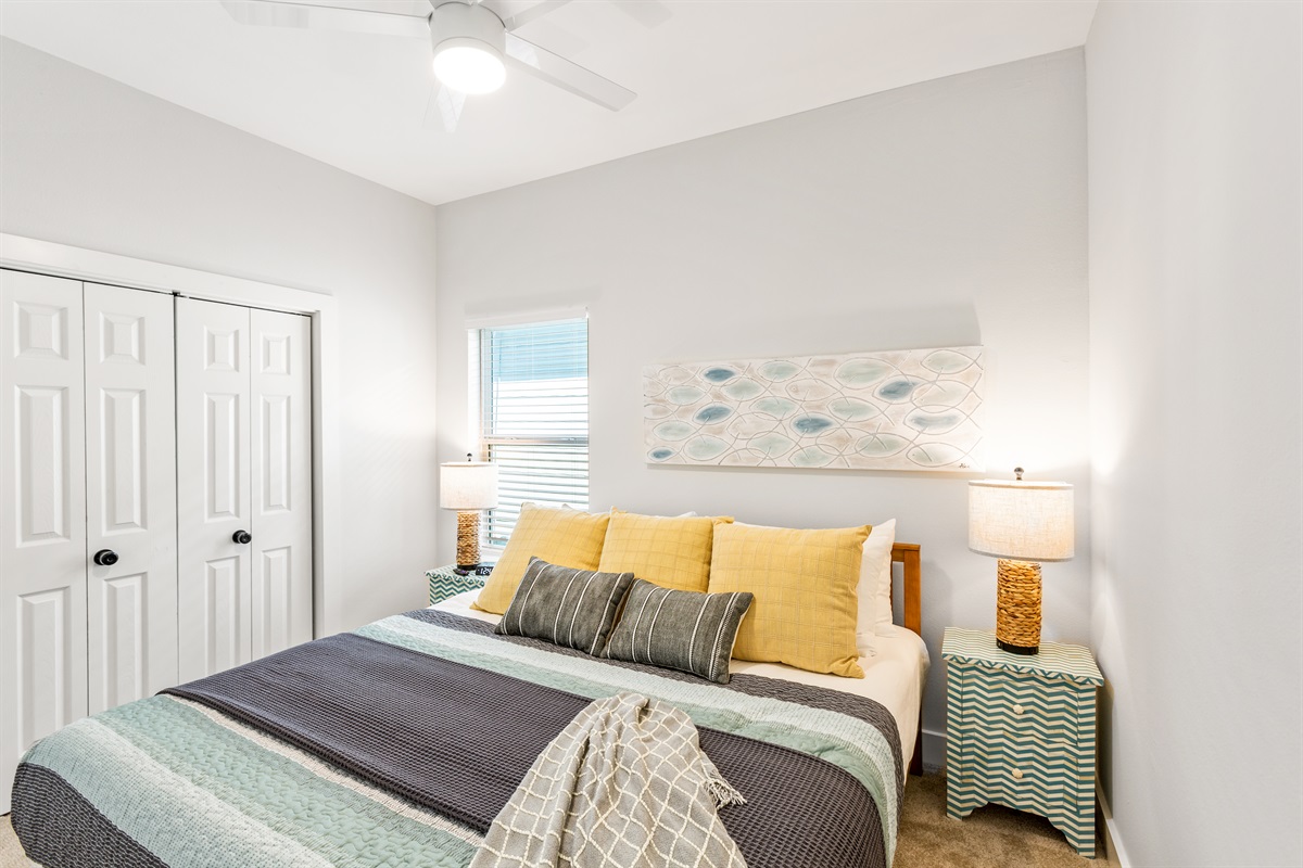 Second bedroom also has a king bed!