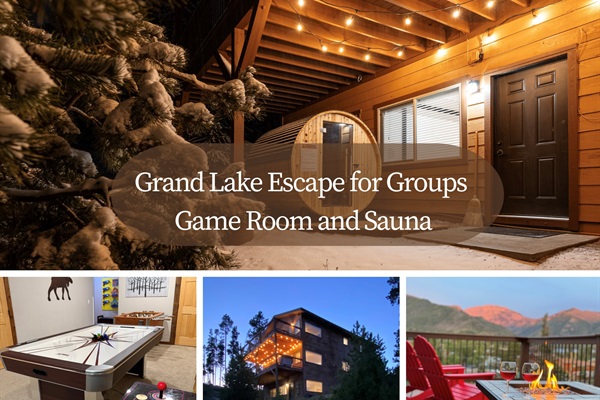 Hidden Gem at the west entrance of the Rockies--Grand Lake

We would love to host you at Stone Hill House. 5 Bedroom sleeps 16 comfortably. No pet property.