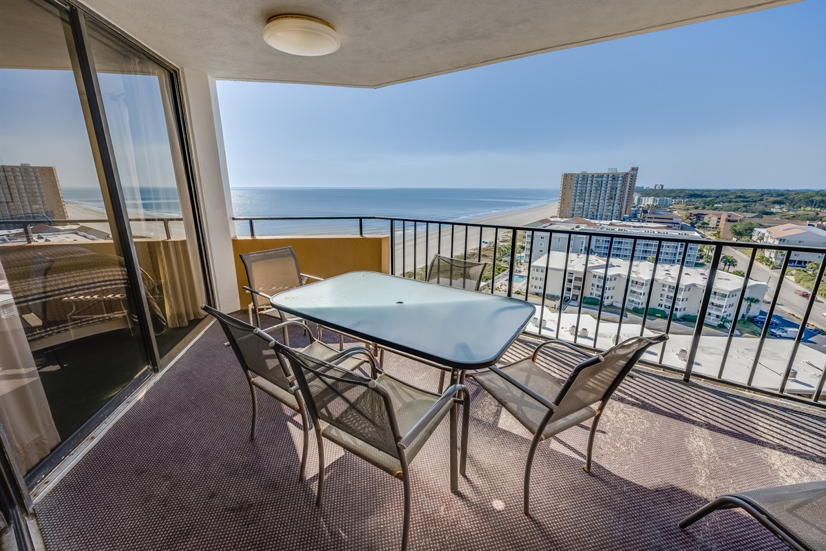 Breathtaking Views from Balcony!