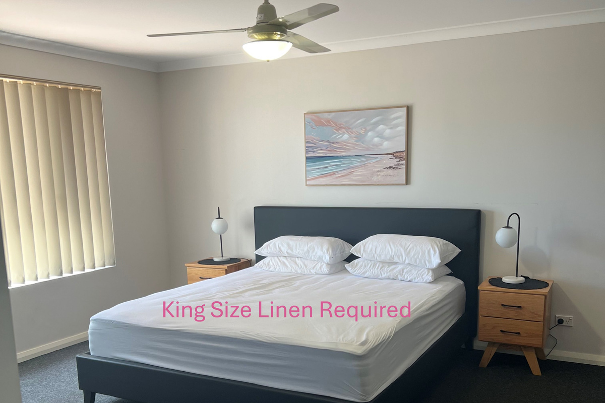 Main Bedroom with King Size Bed