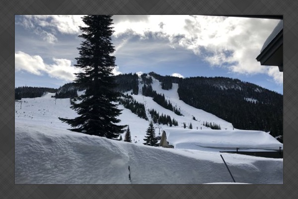 View from outside deck.