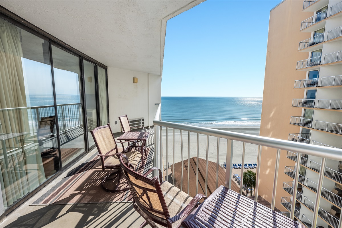 Amazing View from the Balcony!