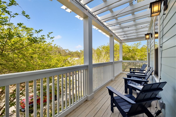 Second Floor Balcony