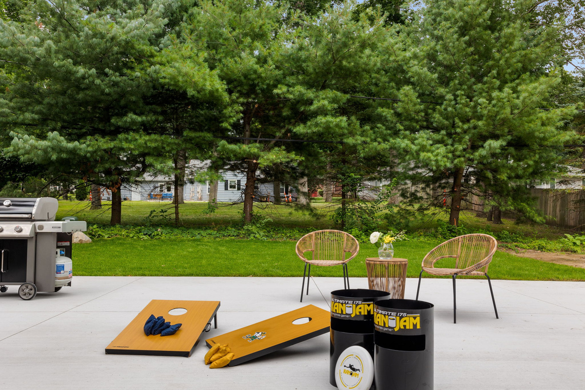 Backyard Area