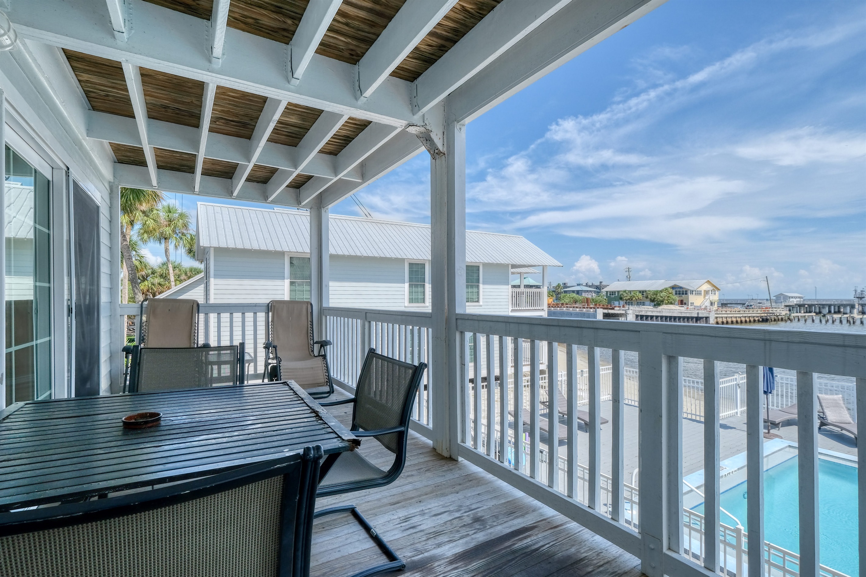 Relax with a drink on the porch and take in the views