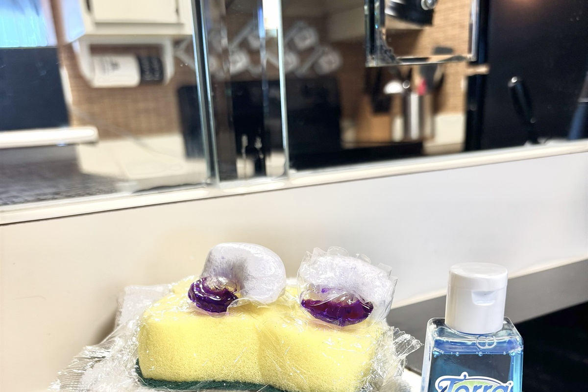 Starter amenities included