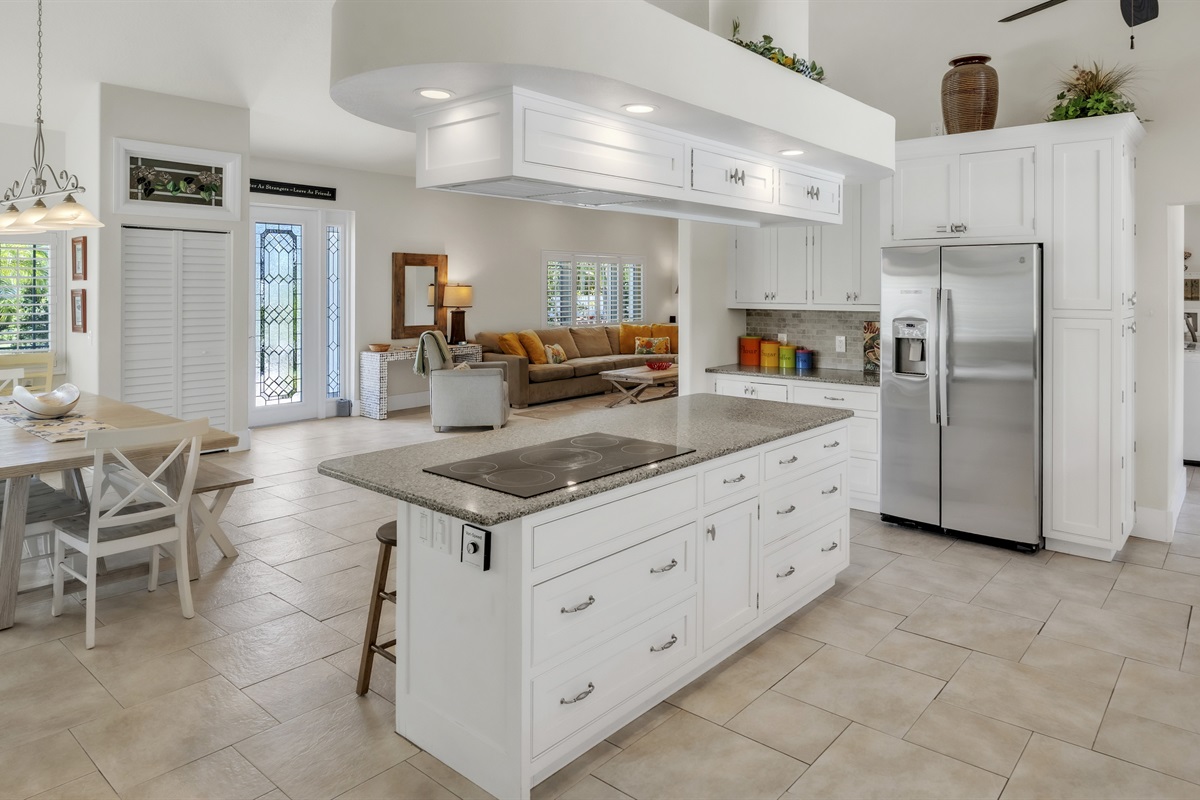 Fully equipped kitchen with modern appliances – AMI Beach House