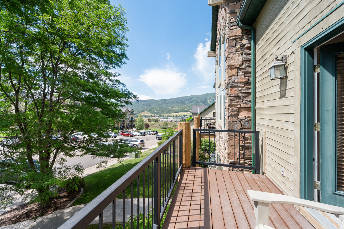 Enjoy the beautiful views right from the bedroom Balcony