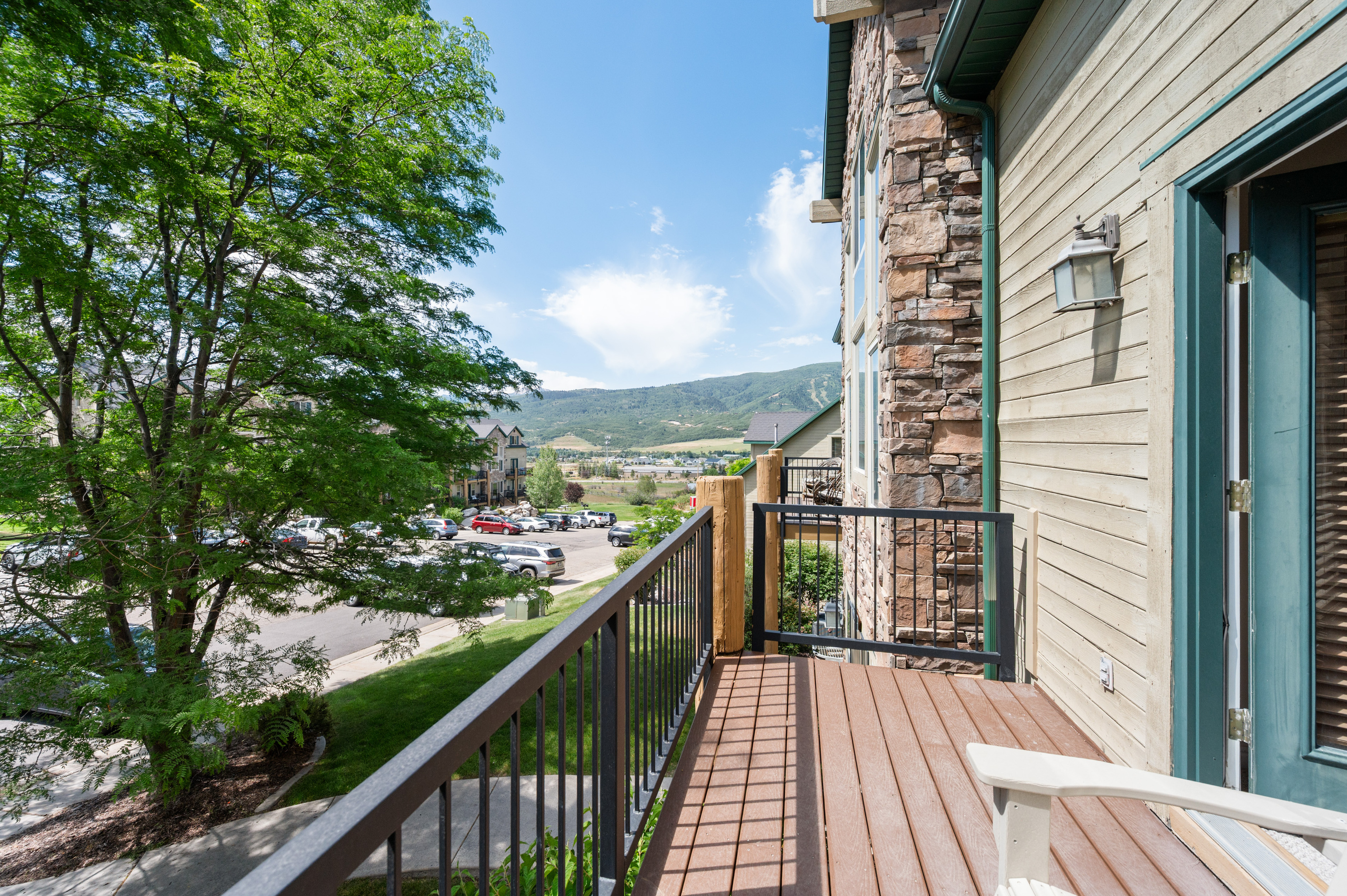 Enjoy the beautiful views right from the bedroom Balcony