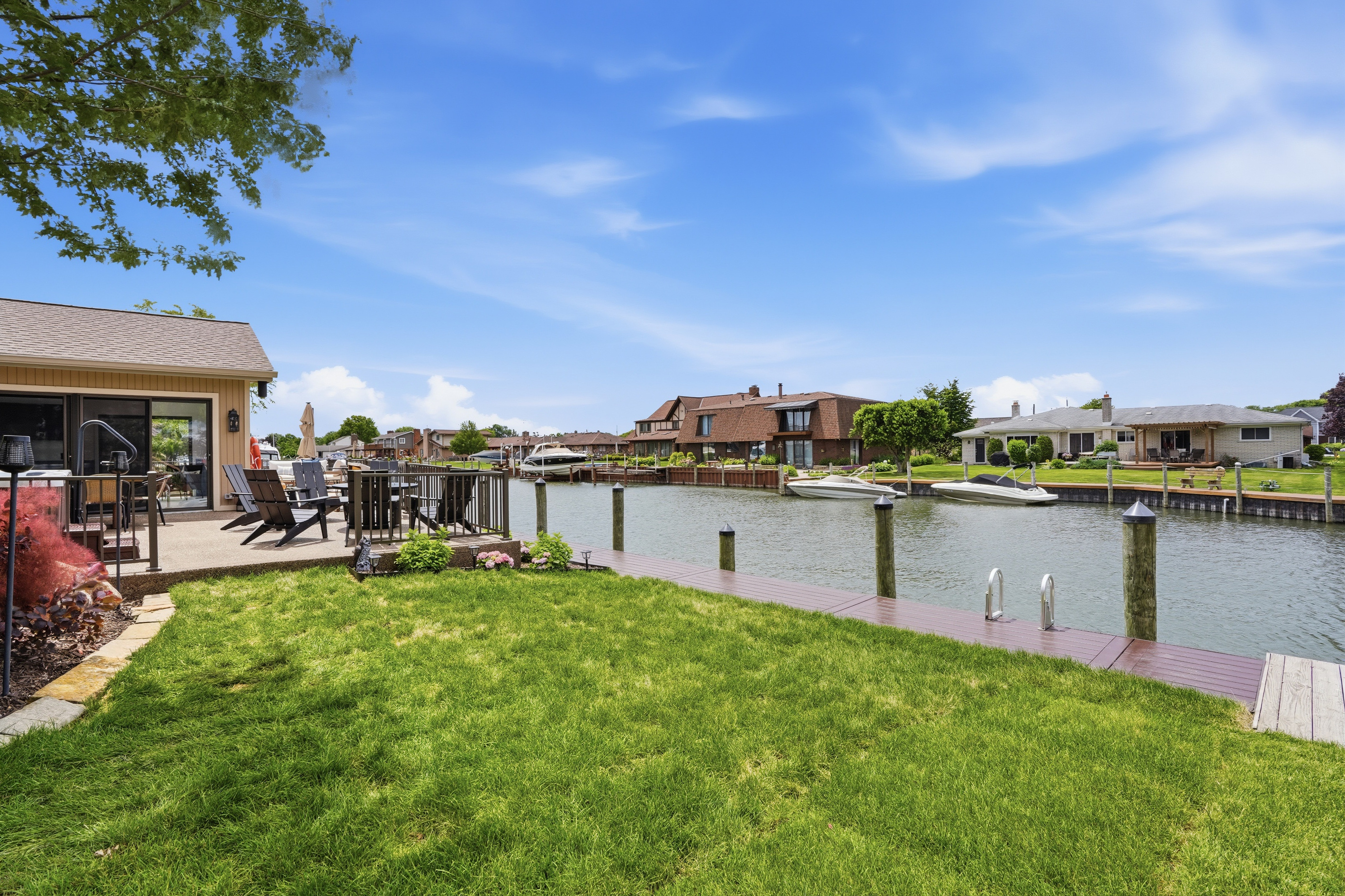 Discover your personal waterfront oasis and embrace the essence of serene luxury.