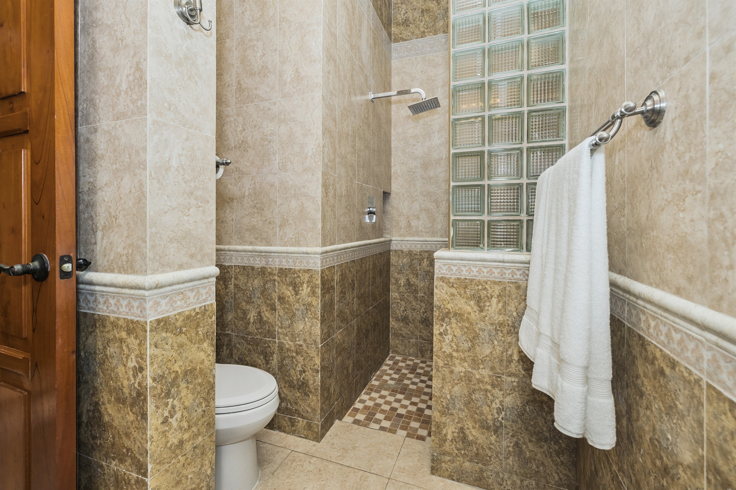 Bedroom 1 Private Bathroom with Walk-in Shower