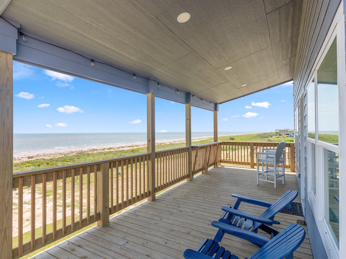 Porch overlooking The Gulf