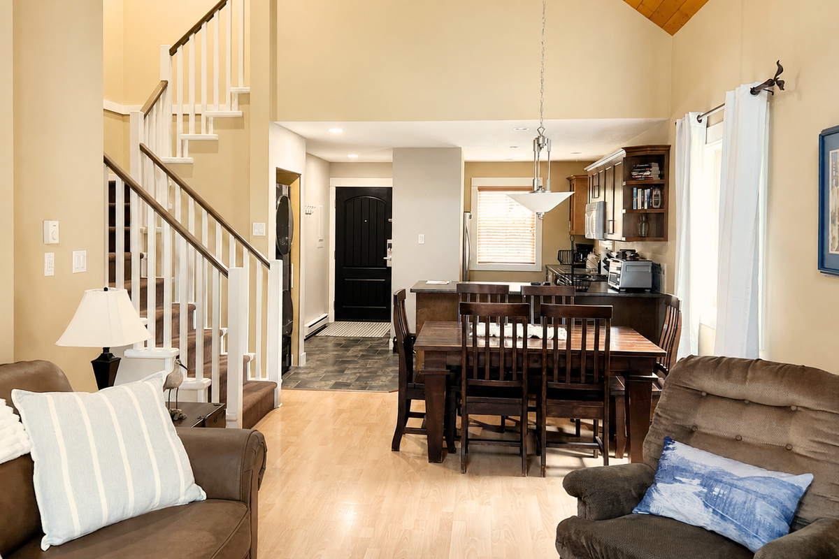 Fully enclosed loft for added privacy.